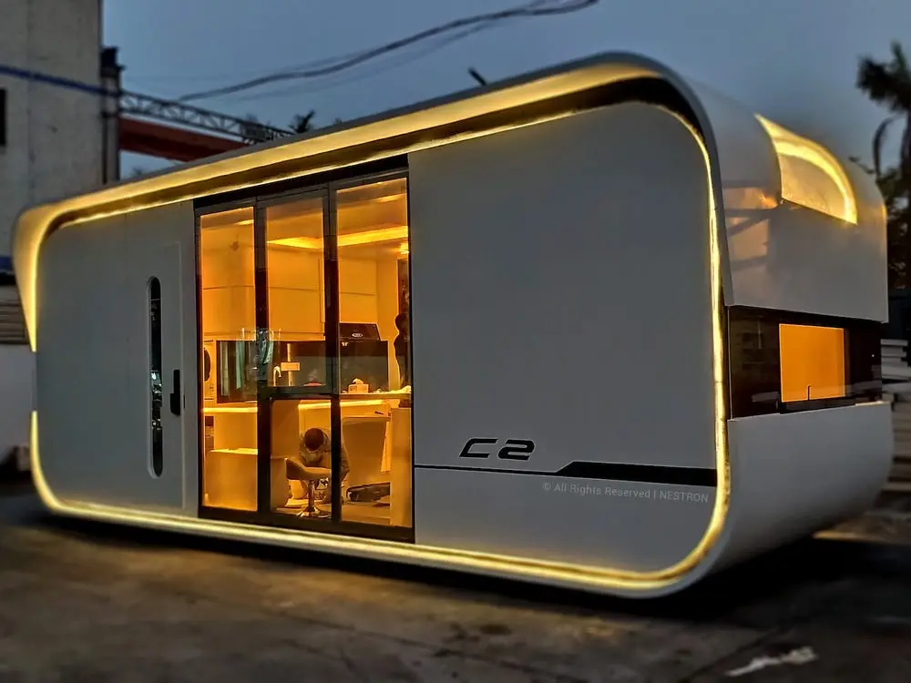 A $59,000 Prefabricated Tiny Smart Home - Cube 2