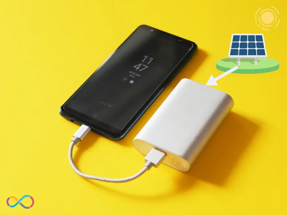 Using Solar Panel to Charge a Power Bank